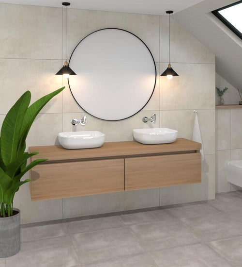 Vloertegel Fondovalle Portland Beige mat