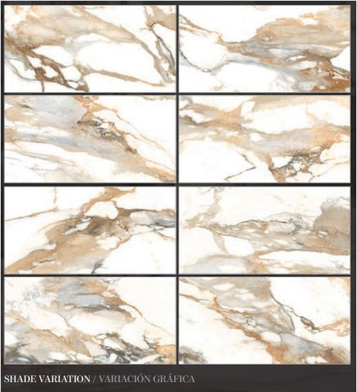 Sampletegel Geo tiles Crash Beige glans