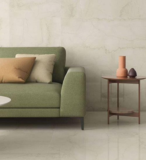 Vloertegel Geo tiles Cremo Beige mat 60x120 cm