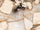 Beige glans 160x320 cm