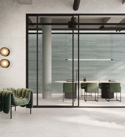 Sampletegel Flaviker Double Wit mat