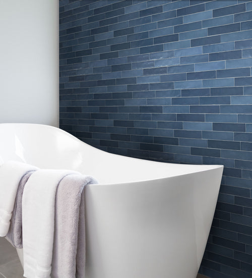 Sampletegel Sottocer Sense Blauw mat