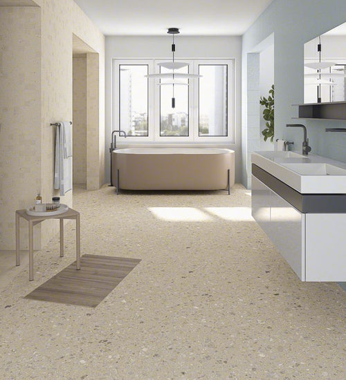 Vloertegel Vives Janty-R AB|C Crema 120x12 cm 0