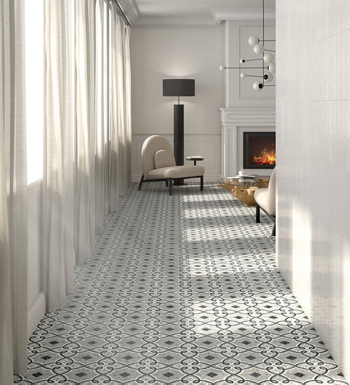 Sampletegel Vives Javea Gris Brillo