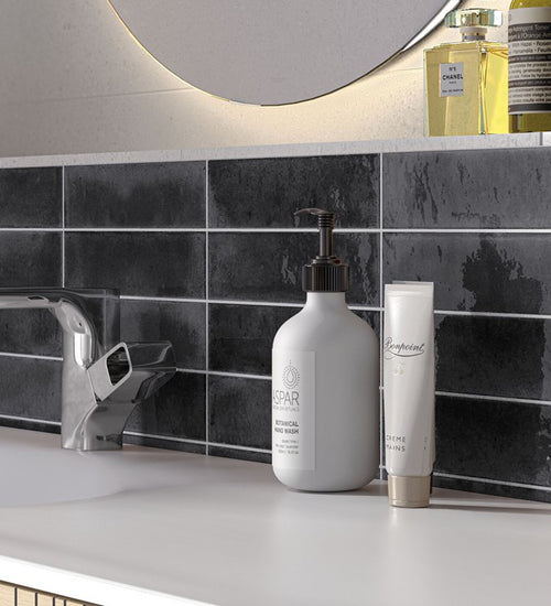 Sampletegel Cifre Jazba Anthracite Brillo