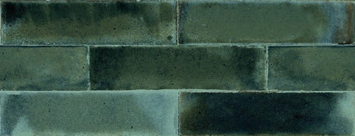 Wandtegel Cifre Jazba Green Brillo 6x24,6 cm