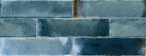 Wandtegel Cifre Jazba Turquoise Brillo 6x24,6 cm