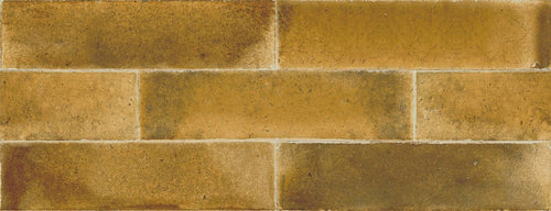 Wandtegel Cifre Jazba Yellow Brillo 6x24,6 cm