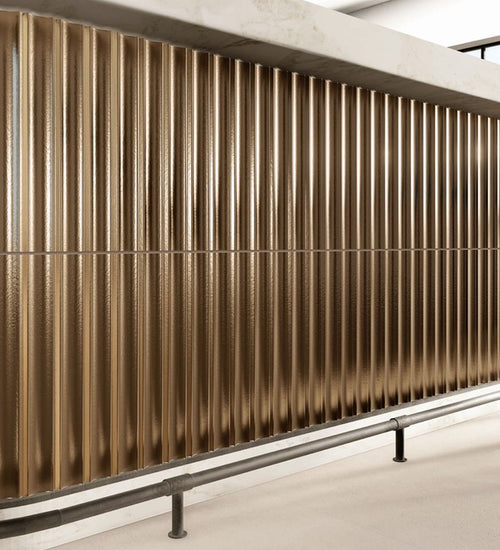 Wandtegel Natucer Jazz Copper 17x40 cm