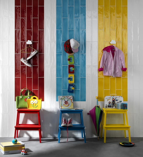 Wandtegel Tonalite Joyful Lime 10x40 cm