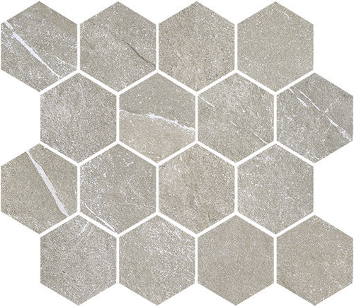 Mozaiektegel Gazzini Nexxt Grijs mat