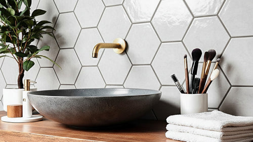 Wandtegel Sottocer Matrix Wit glans 17x20 cm