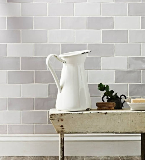 Wandtegel Ceramica Antiga Kent Grey 7,5x15 cm