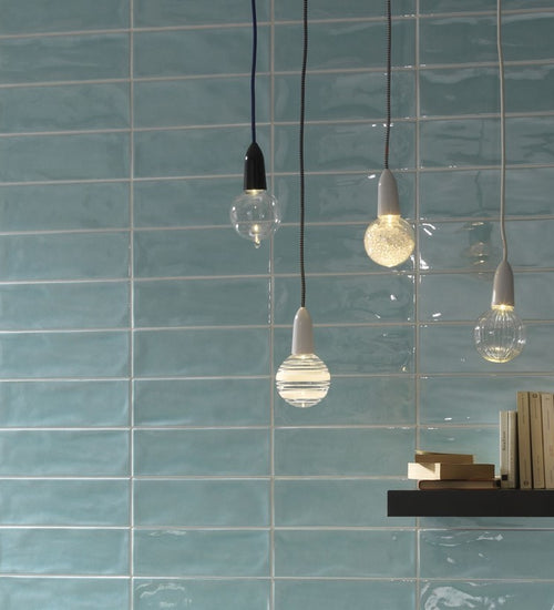 Wandtegel Tonalite Kraklé Bianco 10x30 cm - 4600