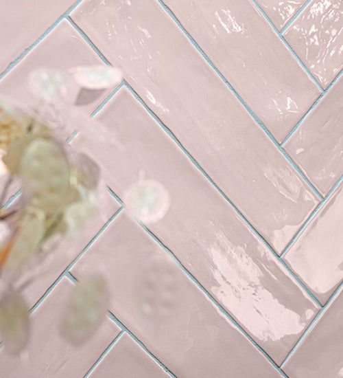 Wandtegel Sottocer Harmony Rose glans