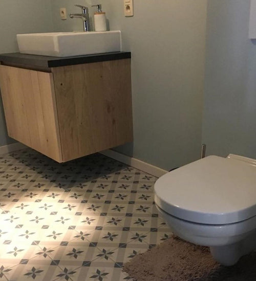 Vloertegel Revoir Paris La Madeleine Dori 20x20 cm