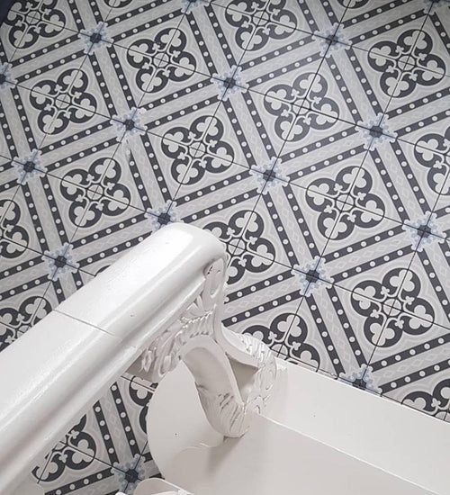 Vloertegel Revoir Paris La Madeleine Edith 20x20 cm