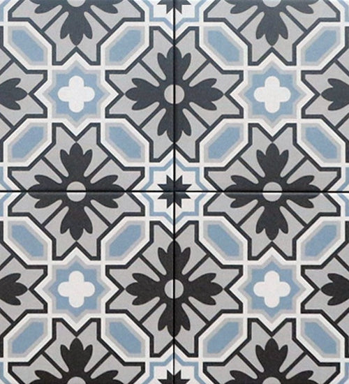 Vloertegel Revoir Paris La Madeleine Emile 20x20 cm