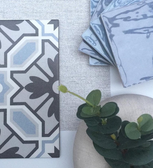 Vloertegel Revoir Paris La Madeleine Emile 20x20 cm