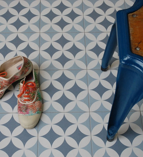 Vloertegel Revoir Paris La Madeleine Gilles Ocean 20x20 cm