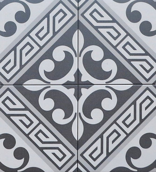 Vloertegel Revoir Paris La Madeleine Juliette Gris 20x20 cm