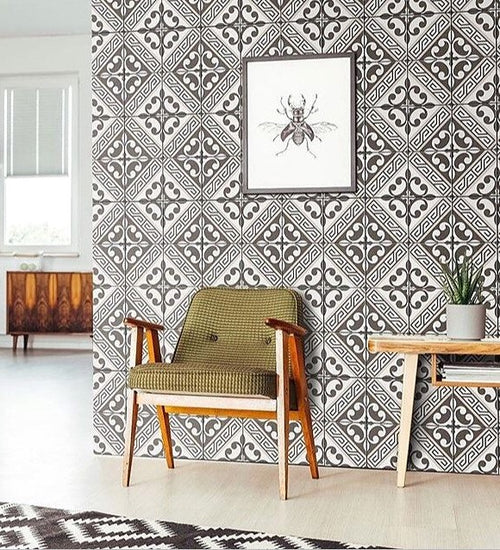 Vloertegel Revoir Paris La Madeleine Juliette Gris 20x20 cm