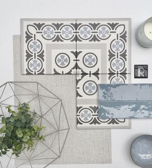 Vloertegel Revoir Paris La Madeleine Touquet Coin 20x20 cm (hoek)