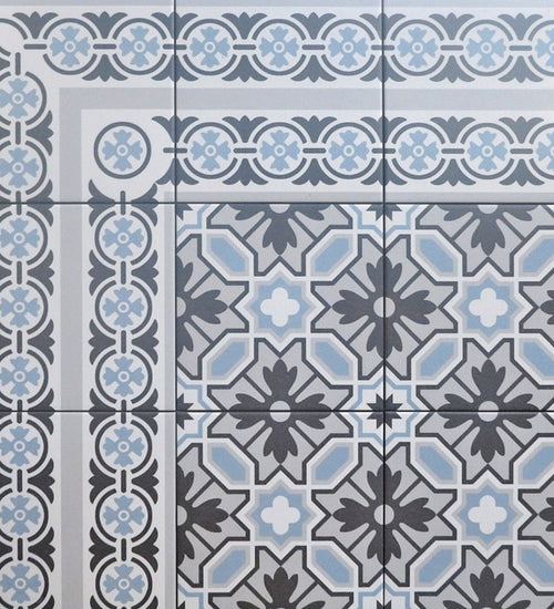 Vloertegel Revoir Paris La Madeleine Touquet Coin 20x20 cm (hoek)