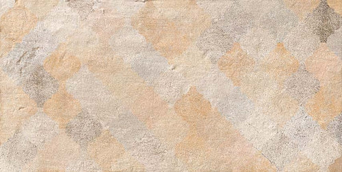 Vloertegel Vives Laverton Bibury Multicolor 14x28 cm