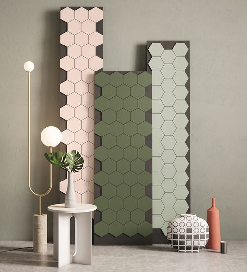 Sampletegel Tonalite Lingotti Hexagon Bianco