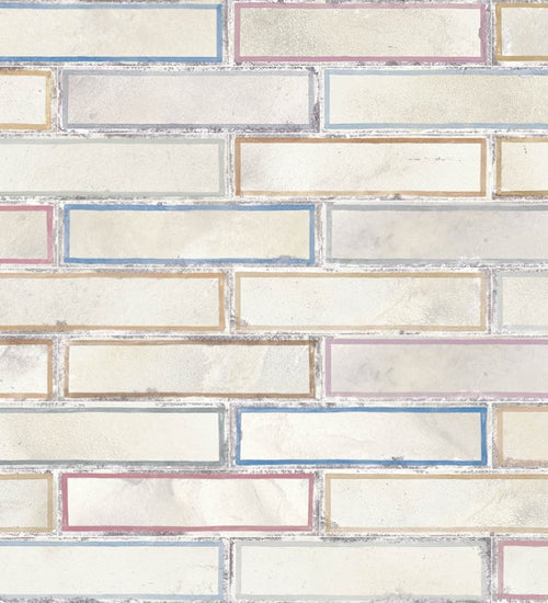 Wandtegel Vives Luca Lia Multicolor (Mix) 8x31,5 cm