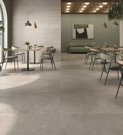 Sampletegel Geo tiles Hermes Grijs mat