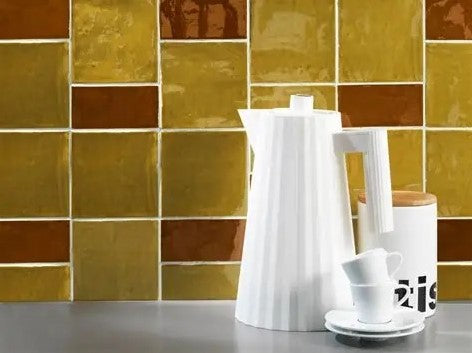 Wandtegel Tonalite Magma Caramello 5,7x23,2 cm