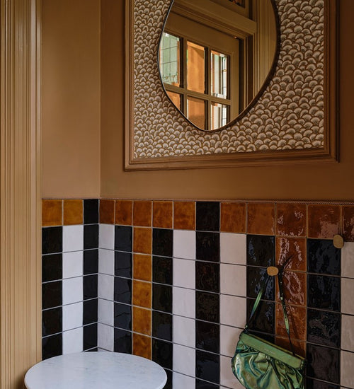 Sampletegel Alcoceram Malaga Negro  cm