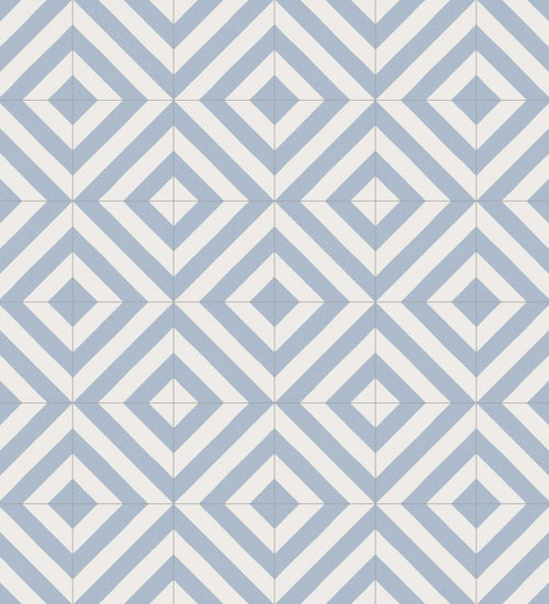 Vloertegel Vives Maori Goroka Cielo 20x20 cm