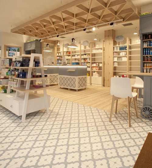 Vloertegel Vives Maori Ladakhi Cielo 20x20 cm