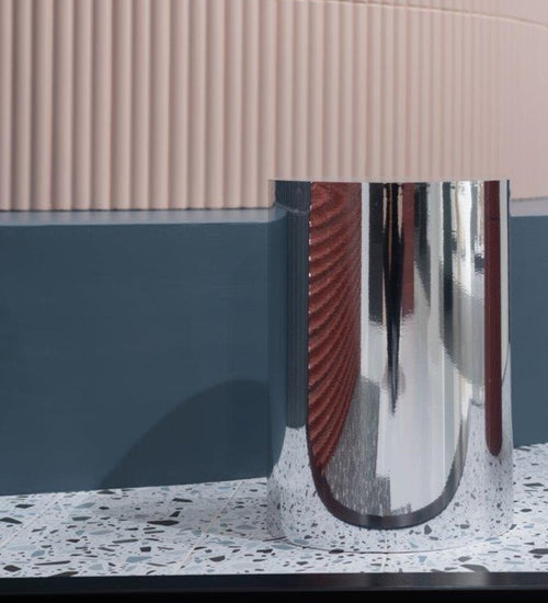 Wandtegel Quintessenza Marea Alta Rosa Matt 7,5x30 cm