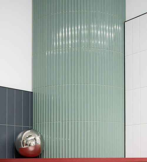 Wandtegel Quintessenza Marea Blu Matt 7,5x30 cm