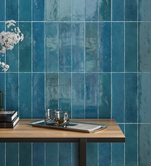 Wandtegel Estudio Ceramico Maris Deep Ocean 6,2x25 cm