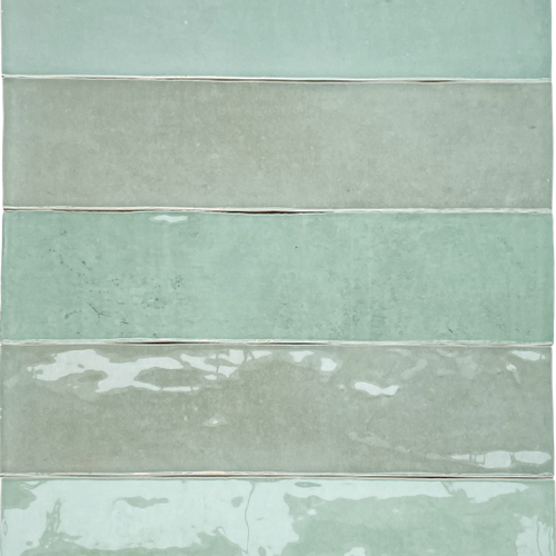 Wandtegel Estudio Ceramico Maris Fresh Mint 6,2x25 cm