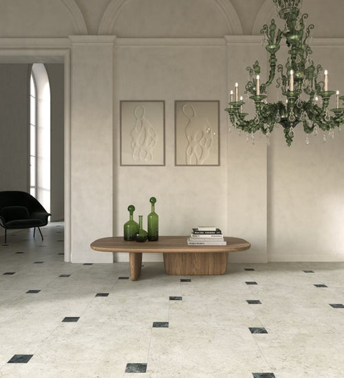 Vloertegel Unicomstarker Marmorea Biancone Ret. 30x60 cm