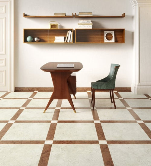 Vloertegel Unicomstarker Marmorea Biancone Ret. 60x60 cm