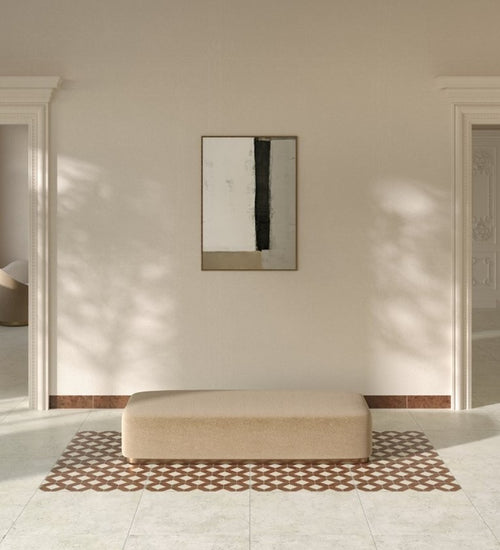 Vloertegel Unicomstarker Marmorea Domus Aurea Rosso Verona Ret. 60x60 cm