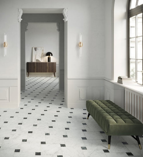 Sampletegel Unicomstarker Marmorea Verde Alpi Ret.