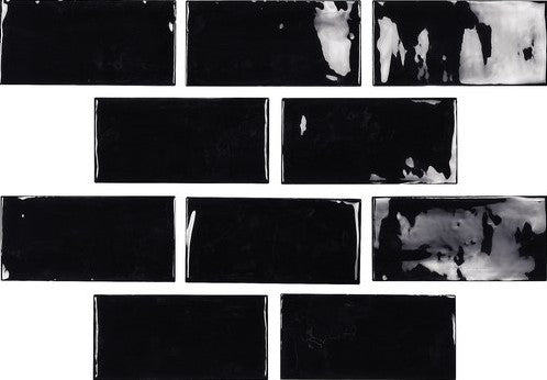 Wandtegel Carmen Memories Liso Night 6,5x13 cm