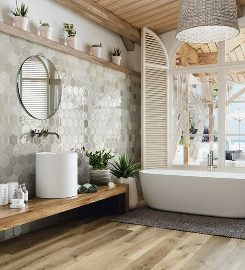 Wandtegel Carmen Memories Liso Smoke 6,5x13