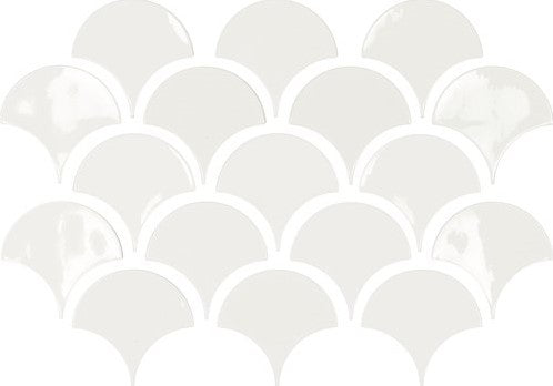 Wandtegel Carmen Memories Smile White 12x12,5 cm