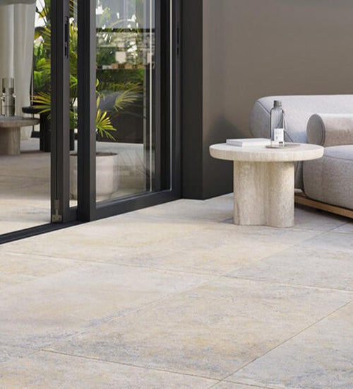 Vloertegel Rako Mixtone Beige mat