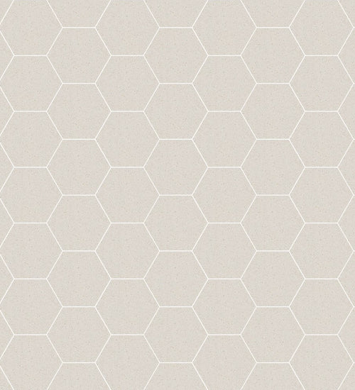 Vloertegel Vives Micra Hexagon Blanco 51,9x59,9 cm