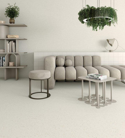 Vloertegel Vives Micra Hexagon Blanco 51,9x59,9 cm